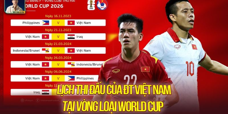 Đón chờ sự xuất hiện của đội tuyển Việt Nam tại mùa World Cup sắp tới