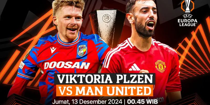 Nhận định Viktoria Plzeň và Manchester United tại vòng bảng Europa League diễn ra vào lúc 00:45 ngày 13/12/2024